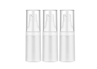 La lozione senz'aria bianca della plastica pp imbottiglia la bottiglia inoffensiva della pompa di cura di pelle