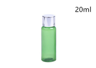 Bottiglia di alluminio 20ml del cappuccio dei chiari contenitori cosmetici di plastica portatili con i coperchi