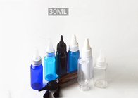 Imballaggio cosmetico delle bottiglie di plastica vuote durevoli dell'ANIMALE DOMESTICO con la copertura della bocca dell'ago