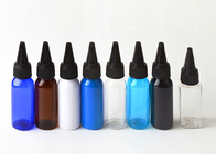 Imballaggio cosmetico delle bottiglie di plastica vuote durevoli dell'ANIMALE DOMESTICO con la copertura della bocca dell'ago
