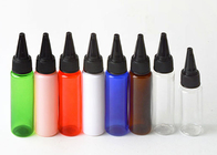 Bottiglie di acqua di plastica variopinte, piccole bottiglie di plastica dell'ANIMALE DOMESTICO pp 30ml con i coperchi