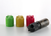 Colori della bottiglia di plastica vuota dell'animale domestico di Clear Black vari con il rotolamento della copertura anti di furto