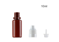 La bottiglia di olio di plastica del fumo, 10ml svuota i colori su misura bottiglia dell'animale domestico con il cappuccio