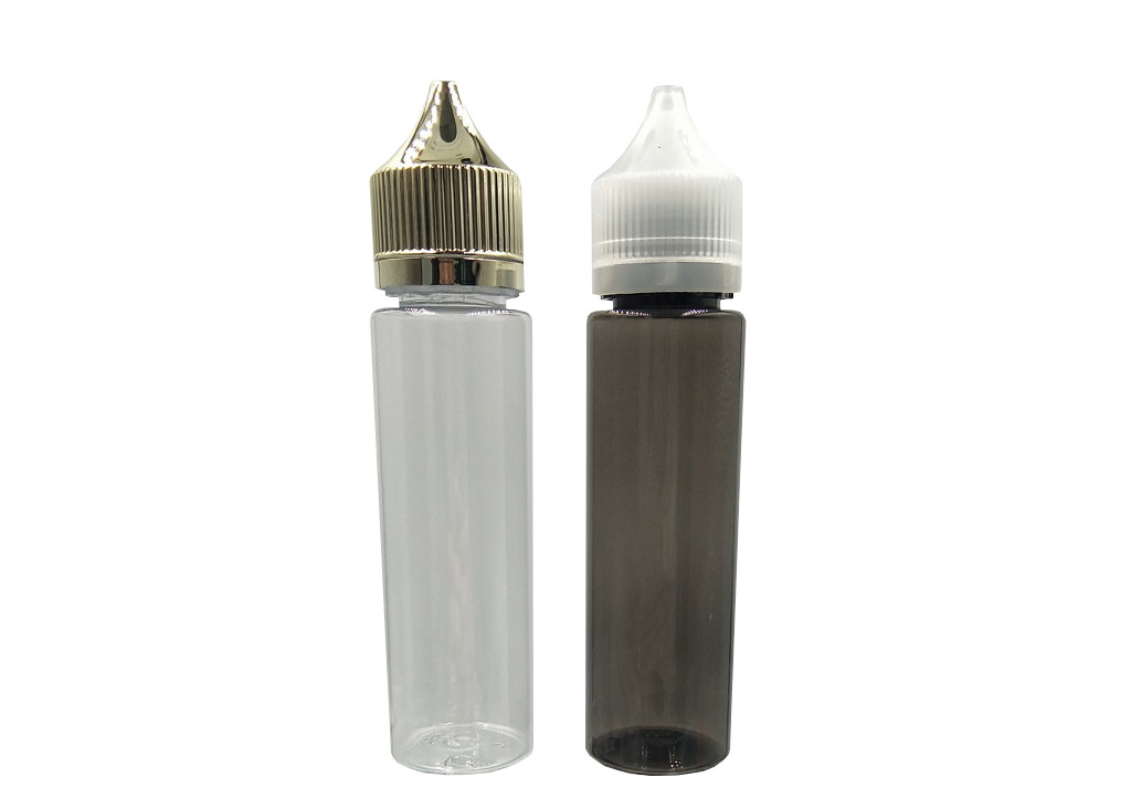Bottiglie di plastica lunghe e sottili della bottiglia di olio del fumo liquido di E di occhio del contagoccia