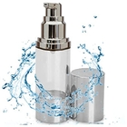 Bottiglia senz'aria sterile cosmetica riutilizzabile della pompa per il peso leggero dei sieri dei fondamenti di trucco