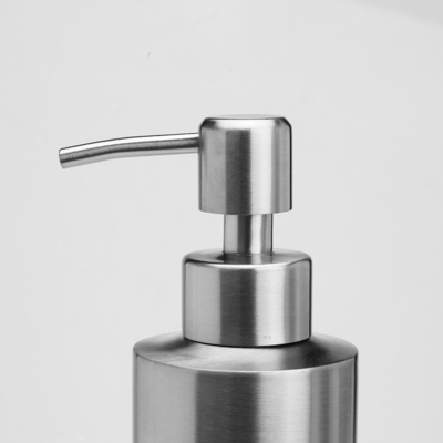 Bottiglia di alluminio 350ml della pompa della lozione di acciaio inossidabile del metallo della prova della ruggine per lo sciampo del sapone liquido