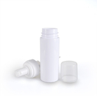 Bottiglia di plastica su misura della pompa della schiuma delle bottiglie cosmetiche dello spruzzo dell'ANIMALE DOMESTICO chiara per la mousse facciale della pulitrice