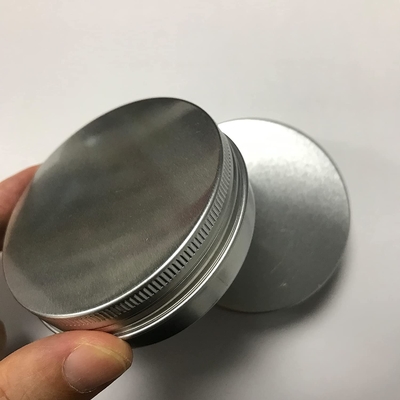 Barattolo di alluminio vuoto su misura con il coperchio 20g 30g 50g 60g 80g 100g 150g 200g della vite