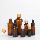 Bottiglia di olio cosmetico di plastica con timbrazione a caldo / etichetta / stampa a schermo di seta