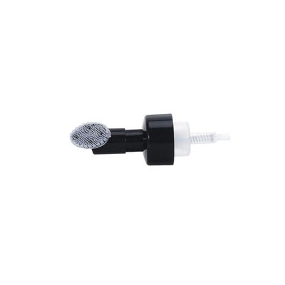 Dispensatore di pompa a schiuma di 42 mm Sapone per il viso Plastico silicone spazzola pompa spray bottiglia PP Plastica viso a forma di cuore