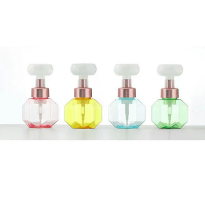 Dispensatore di lavaggio a schiuma di fiori in plastica da 42 mm a 43 mm Pompa Bottiglia di schiuma Pompa a forma di fiore Buddy Pompa per lavaggio a mano