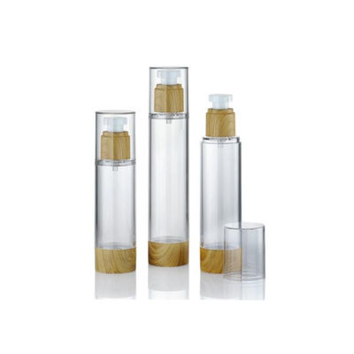 15 ml 30 ml 50 ml di plastica senza aria pompa vuoto bottiglia cosmetica a prova di perdite controllata distribuzione crema lozione imballaggio