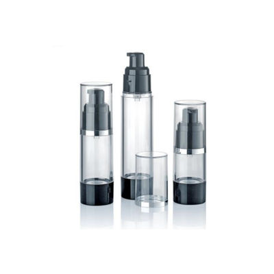 15 ml 30 ml 50 ml di plastica senza aria pompa vuoto bottiglia cosmetica a prova di perdite controllata distribuzione crema lozione imballaggio