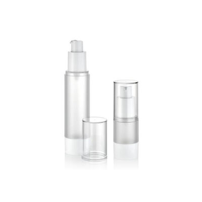 15 ml 30 ml 50 ml di plastica senza aria pompa vuoto bottiglia cosmetica a prova di perdite controllata distribuzione crema lozione imballaggio