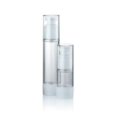 15 ml 30 ml 50 ml di plastica senza aria pompa vuoto bottiglia cosmetica a prova di perdite controllata distribuzione crema lozione imballaggio