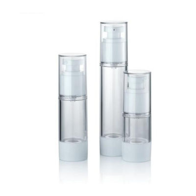 15 ml 30 ml 50 ml di plastica senza aria pompa vuoto bottiglia cosmetica a prova di perdite controllata distribuzione crema lozione imballaggio