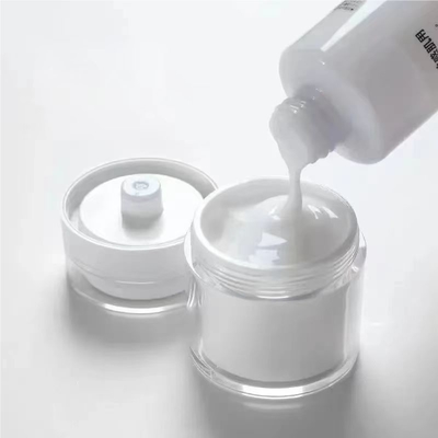30 ml 50 ml Bottiglia di pompa di alluminio esterno senza aria Per la cura della pelle Imballaggio cosmetico Siero facciale