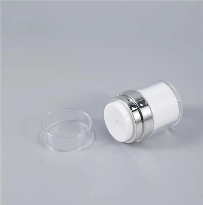 30 ml 50 ml Bottiglia di pompa di alluminio esterno senza aria Per la cura della pelle Imballaggio cosmetico Siero facciale