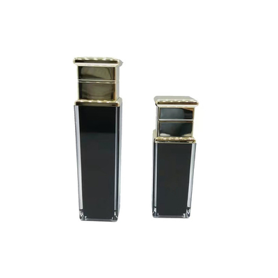 Confezione Rotonda Chiara 50 ml Crema Vuota Bottiglia di Lozione di Plastica Acrilica Crema Bottone