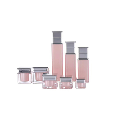 Bottiglie acriliche da 100 ml Lozione per il viso Crema per la cura della pelle Contenitore vuoto su misura