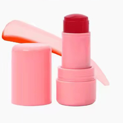 3 ml Matte Small Slim Lip Round Frosted Empty Lipstick Tubes Custom Balsamo Contenitori Imballaggio