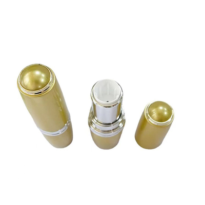 3g Personalizzato Colorato Plastica Gloss Labbra Vuoto Contenitore Cosmetico Imballaggio Rotondo tubo di rossetto