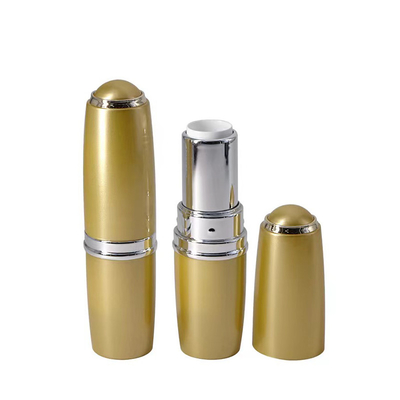 3g Personalizzato Colorato Plastica Gloss Labbra Vuoto Contenitore Cosmetico Imballaggio Rotondo tubo di rossetto