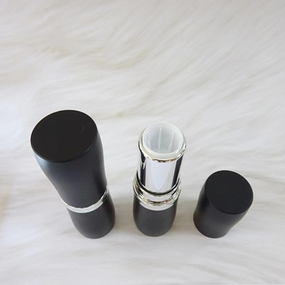 3 ml Matte Small Slim Lip Round Frosted Empty Lipstick Tubes Custom Balsamo Contenitori Imballaggio