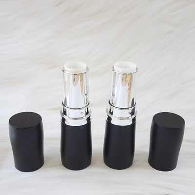 3 ml Matte Small Slim Lip Round Frosted Empty Lipstick Tubes Custom Balsamo Contenitori Imballaggio