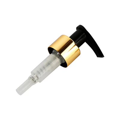 24/410 Pompa di lozione in argento in alluminio UV Bottiglia di shampoo cosmetico