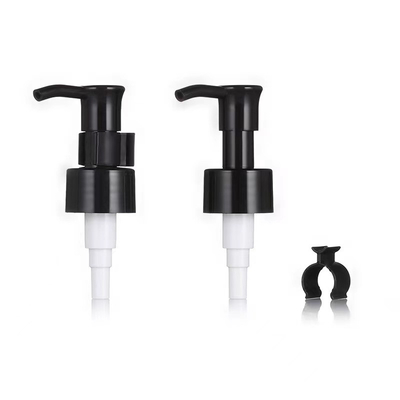 Pompa per lozione a chiusura a costole versatile da 20 mm a 24 mm con clip