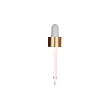 18mm 20mm 24mm Pp Plastic Glass Dropper per bottiglia di olio essenziale