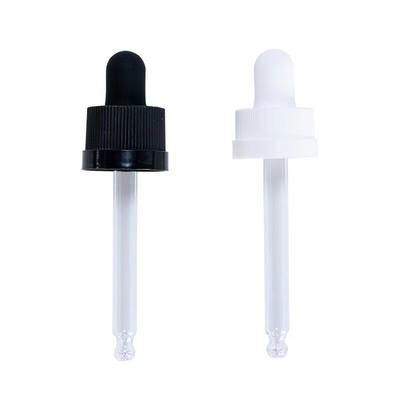 Colore personalizzato professionale 18mm 20mm 24mm Pp Plastic Glass Dropper per la cura della pelle
