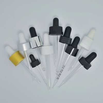 Chiusura su misura 18 mm 20 mm 24 mm gocciolante di vetro per bottiglia di olio essenziale