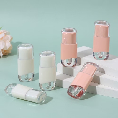 Tubo di rossetto vuoto 3.5G personalizzato con chiusura a vite di sigillo di gomma Tubo di balsamo labiale in plastica per contenitori cosmetici Imballaggi in plastica