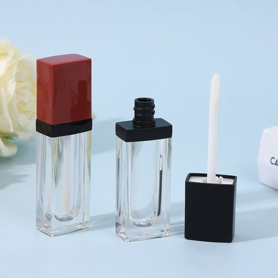 Tubo di rossetto per la bocca 3G vuoto a bivio con chiusura a vite di sigillo di gomma Tubo di balsamo labiale di plastica per contenitore cosmetico
