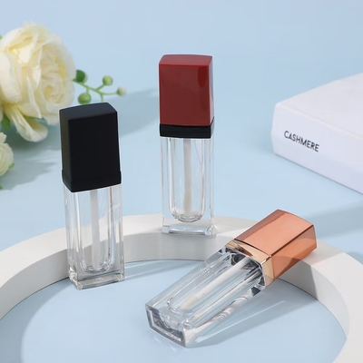 Tubo di rossetto per la bocca 3G vuoto a bivio con chiusura a vite di sigillo di gomma Tubo di balsamo labiale di plastica per contenitore cosmetico