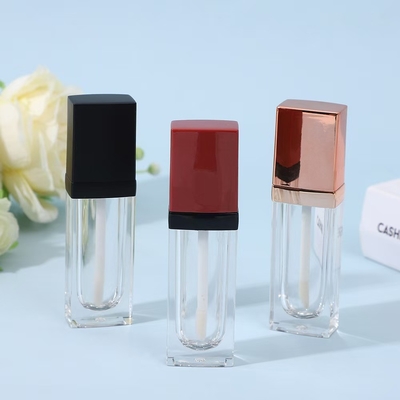 Tubo di rossetto per la bocca 3G vuoto a bivio con chiusura a vite di sigillo di gomma Tubo di balsamo labiale di plastica per contenitore cosmetico