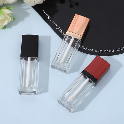 Tubo di rossetto per la bocca 3G vuoto a bivio con chiusura a vite di sigillo di gomma Tubo di balsamo labiale di plastica per contenitore cosmetico