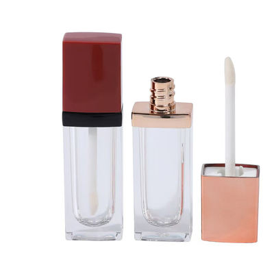 Tubo di rossetto per la bocca 3G vuoto a bivio con chiusura a vite di sigillo di gomma Tubo di balsamo labiale di plastica per contenitore cosmetico