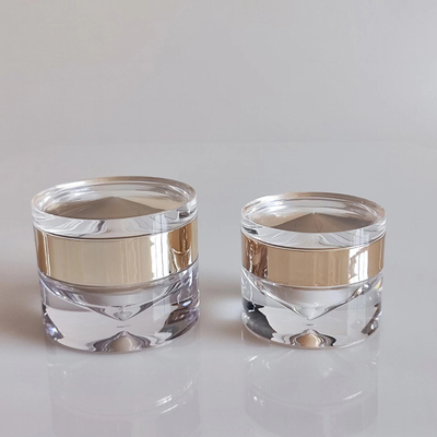 Set di 100 ml di pompe acriliche senza aria, lozioni per il viso, cosmetici, bottiglie di crema