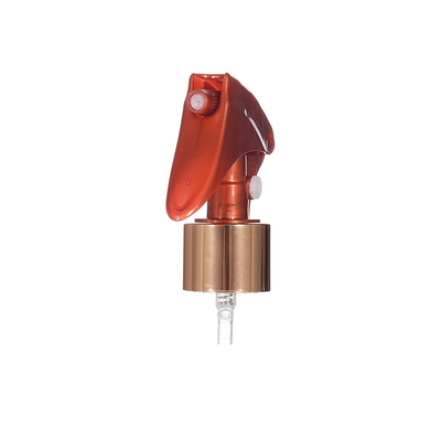 28/410 24/410 oro alluminio mini sparatutto spruzzatore nero e bianco trasparente testa di plastica spingere pulsante sparatutto interruttore