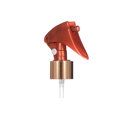 28/410 24/410 oro alluminio mini sparatutto spruzzatore nero e bianco trasparente testa di plastica spingere pulsante sparatutto interruttore