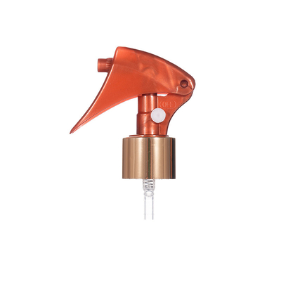 28/410 24/410 oro alluminio mini sparatutto spruzzatore nero e bianco trasparente testa di plastica spingere pulsante sparatutto interruttore