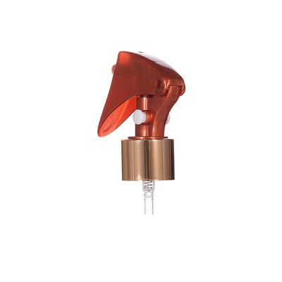 28/410 24/410 oro alluminio mini sparatutto spruzzatore nero e bianco trasparente testa di plastica spingere pulsante sparatutto interruttore