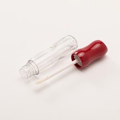 3.5g 5g Labbra vuote tubo di rossetto con chiusura a vite di sigillo di gomma tubo di plastica balsamo labiale per imballaggio contenitore cosmetico