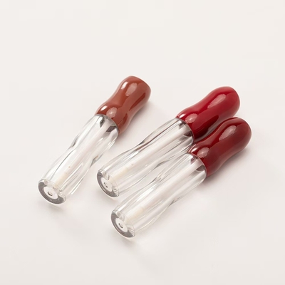 3.5g 5g Labbra vuote tubo di rossetto con chiusura a vite di sigillo di gomma tubo di plastica balsamo labiale per imballaggio contenitore cosmetico