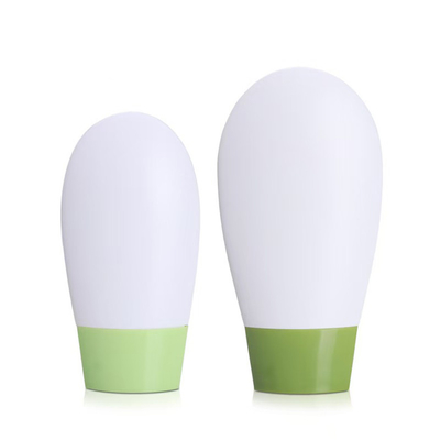 Tubo di protezione solare in plastica piatta Imballaggio Squeeze Crema per la cura della pelle Bottiglia