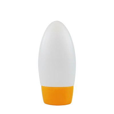 Stampa personalizzata Fornita gratuitamente 30ml 50ml Fondazione Protezione Solare Siero Lozione Bottiglia di plastica spremuta Invertita