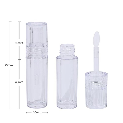 Strumento di trucco professionale 6ml Grande spazzola per la testa per labbra lucido evidenziare rosso e varietà di colore